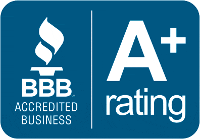 A bbb accredited business and a-plus rating